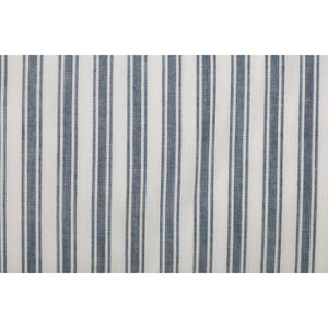 Sawyer Mill Blue Ticking Stripe Shower Curtain