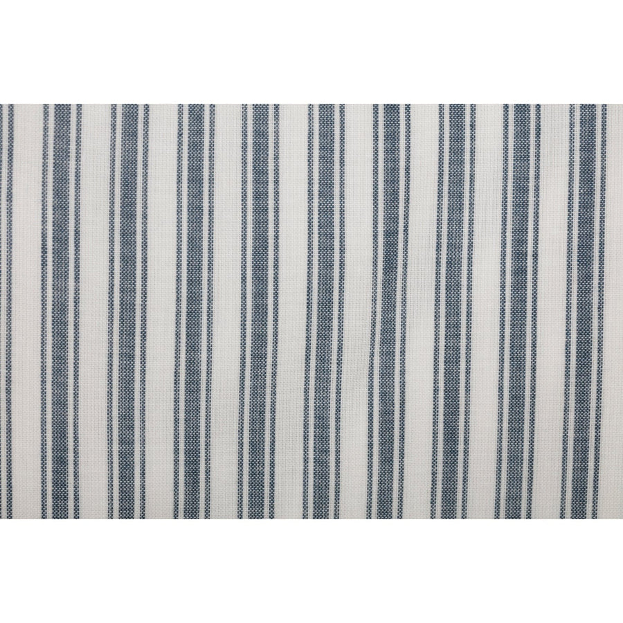 Sawyer Mill Blue Ticking Stripe Quilted Coverlet