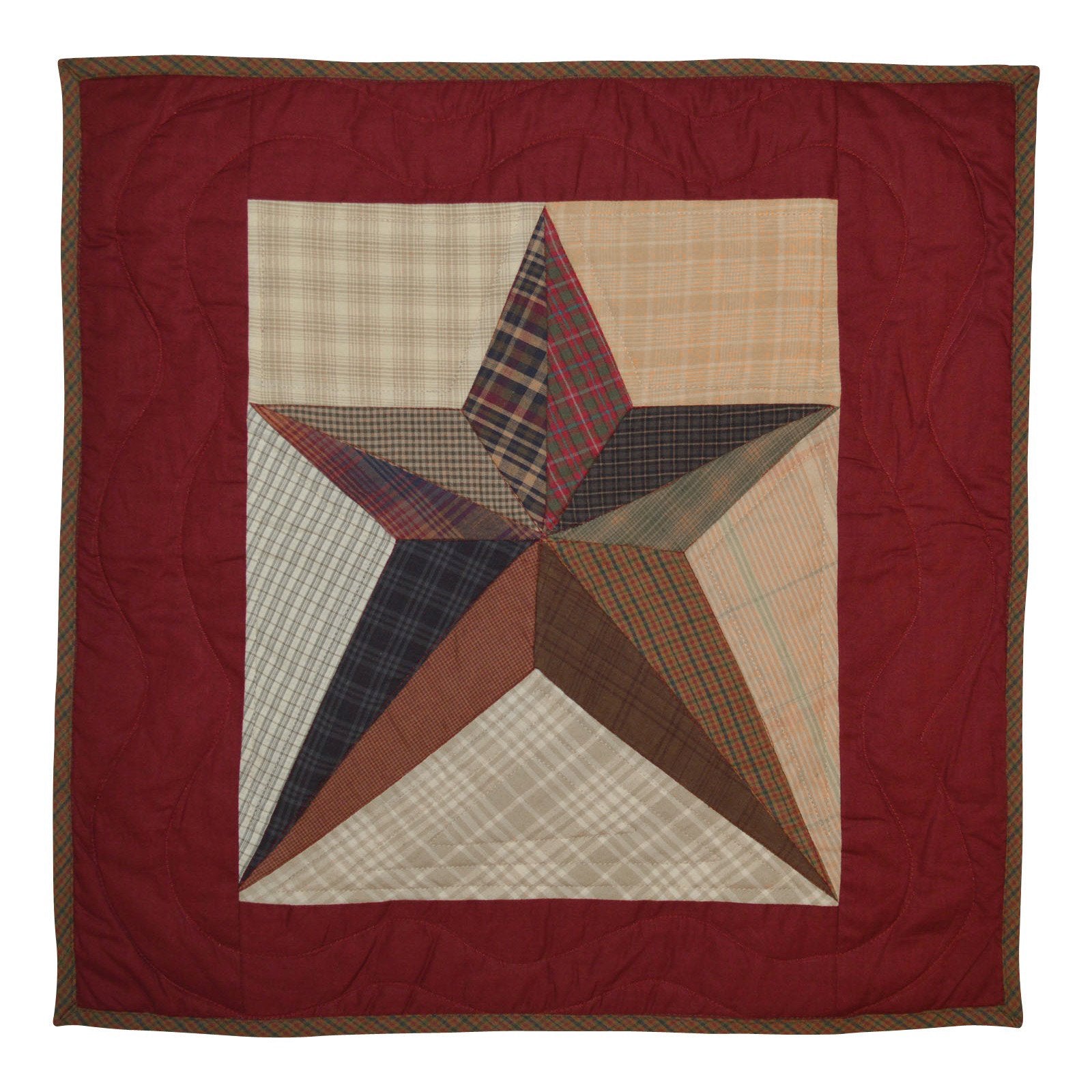 Scrappy Star Quilt Block