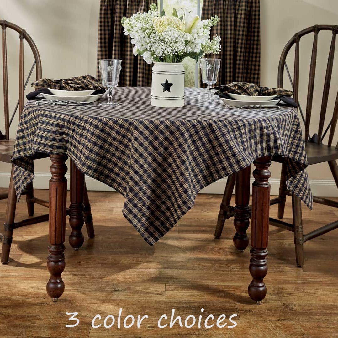 Sturbridge Plaid Tablecloth