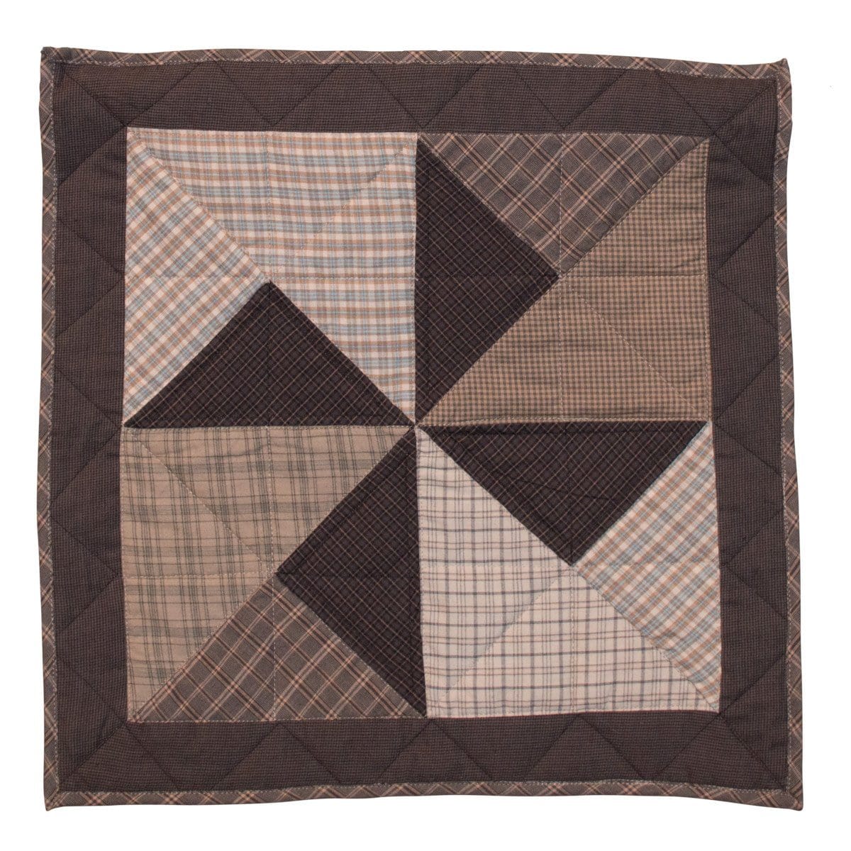 Summer Fieldstone Windmill Quilt Block
