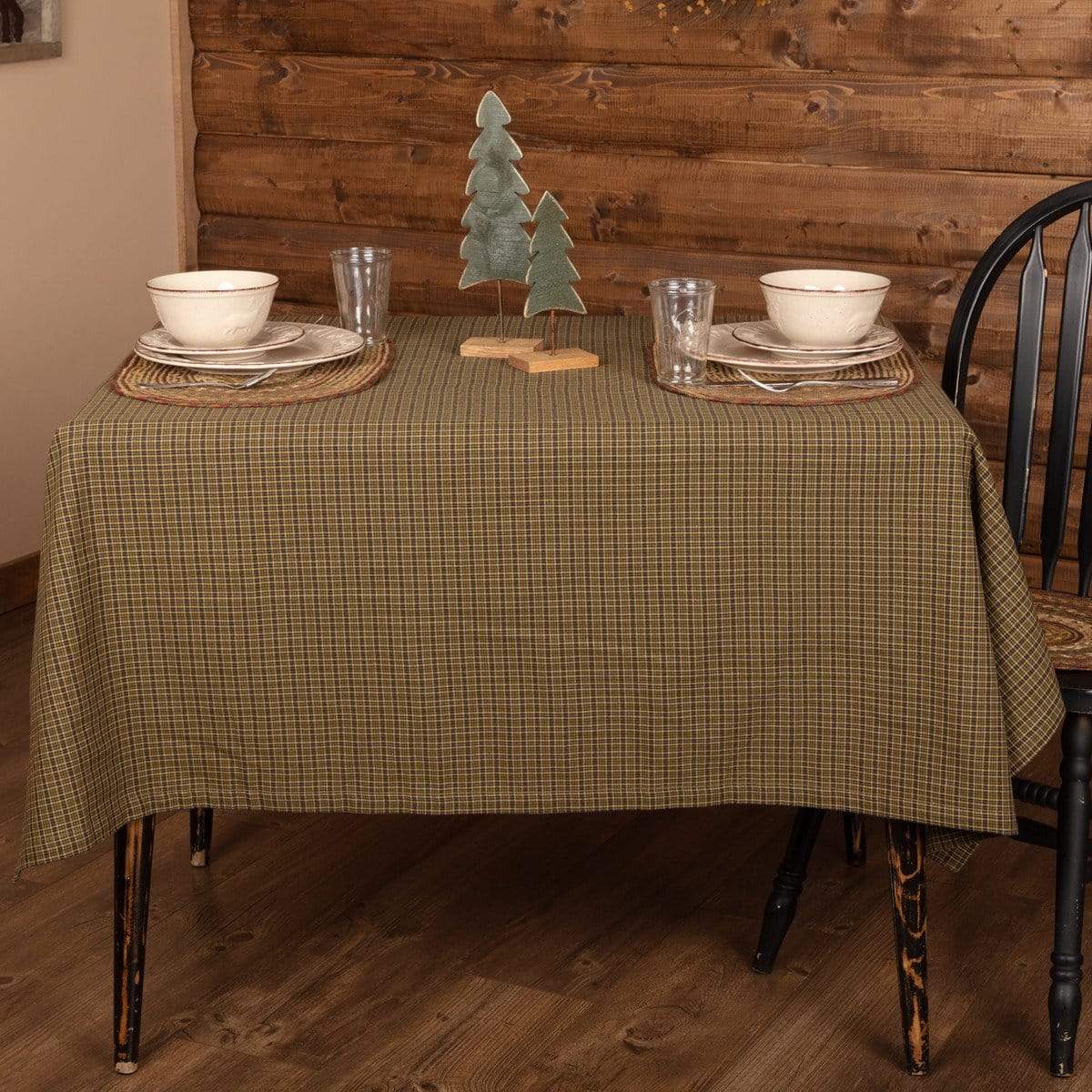 Tea Cabin Rectangle Tablecloth