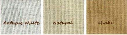Tobacco Cloth Rustic Sheer Tier Set 36"