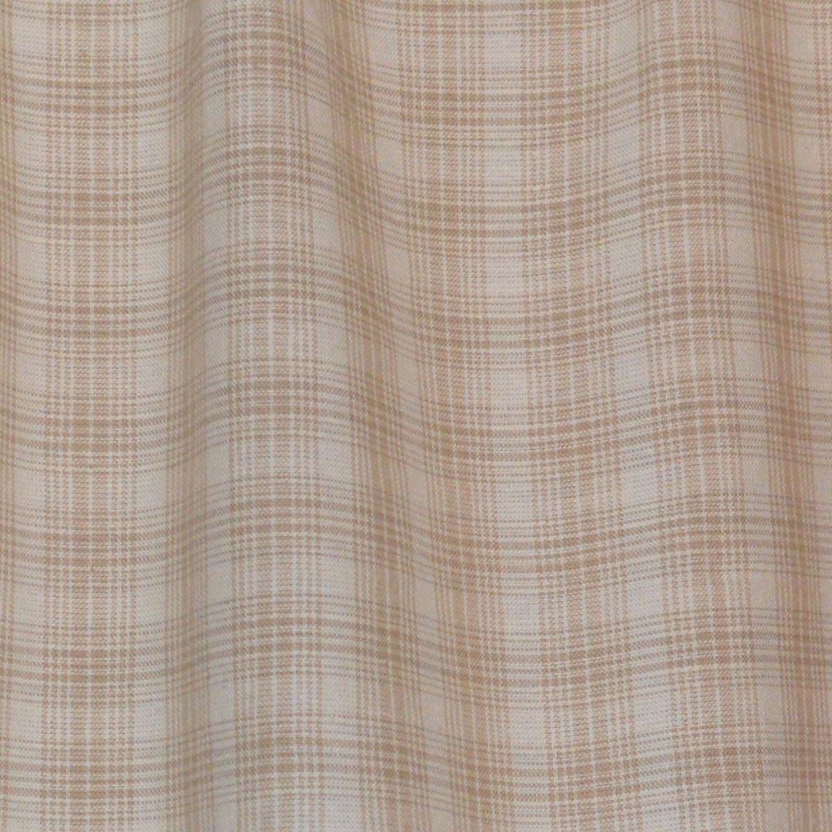 Wheaten Plaid Valance