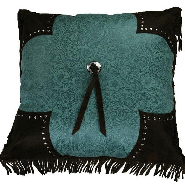 Cheyenne Turquoise Concho Pillow