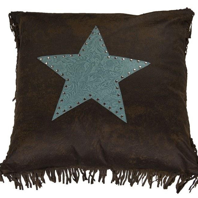 Cheyenne Turquoise Star Pillow