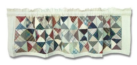 Kaleidoscope Patchwork Valance